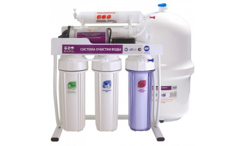 Фільтр зворотного осмосу Raifil GRANDO 5 + (RO905-550BP-EZ) на станині 